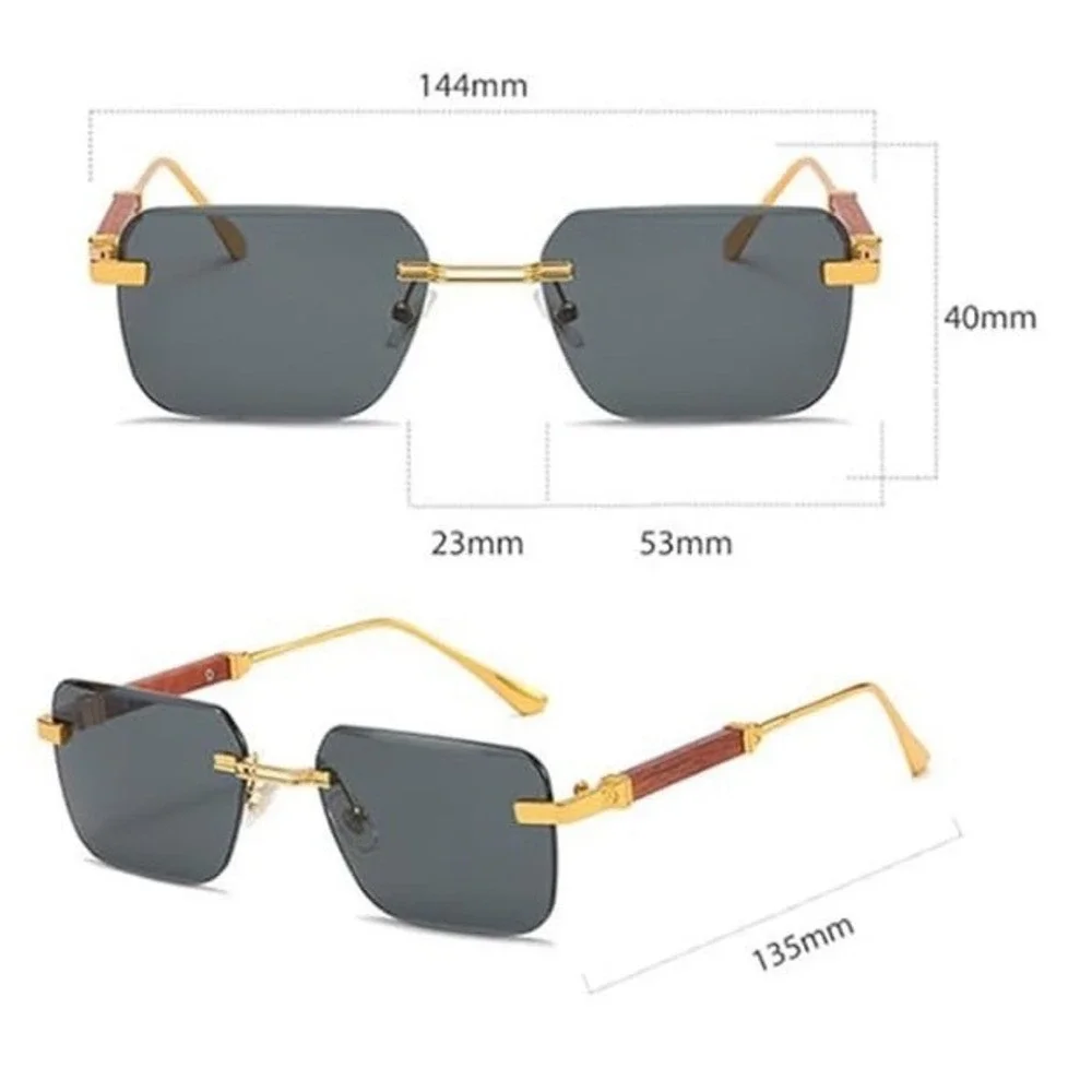 Women's Classy Elegant Retro Modern Style Clear Lens EYE GLASSES Gold Frame 2026